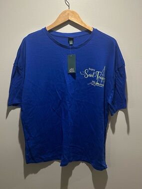 wild fable Royal Blue Crewneck Tee